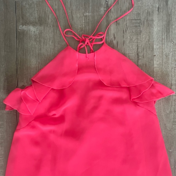 NWT BCBGeneration Halter Ruffle Dress - Picture 2 of 8